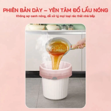 Combo 100 túi rác nhà bếp GUD TR03 - Dây chống rò rỉ, chống thủng, siêu bền, tiện lợi mang đi, giá chỉ 60.000₫ 5