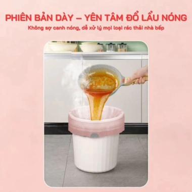 Combo 100 túi rác nhà bếp MEHOM TR03 - Dây chống rò rỉ, chống thủng, giảm còn 60.000₫ 5
