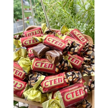 Combo 1.000g Kẹo CTEN Đỏ Nga Socola Hạnh Nhân Gói 500g - Giá chỉ 170.400 VND 4 Combo 1.000g Kẹo CTEN Đỏ Nga Socola Hạnh Nhân Gói 500g - Giá chỉ 170.400 VND 4