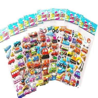 Combo 100+50 Sticker 3D Nổi - Hình Dán Trang Trí Quà Tặng Bé Giá 76.000đ