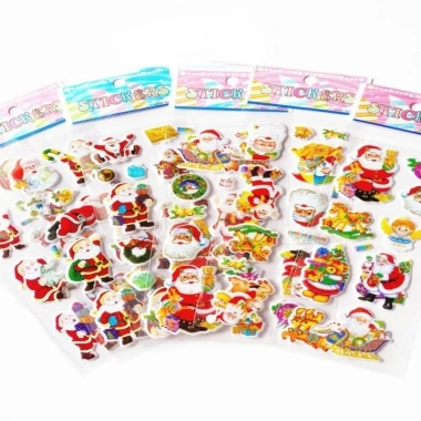 Combo 100+50 Sticker 3D Nổi - Hình Dán Trang Trí Quà Tặng Bé Giá 76.000đ