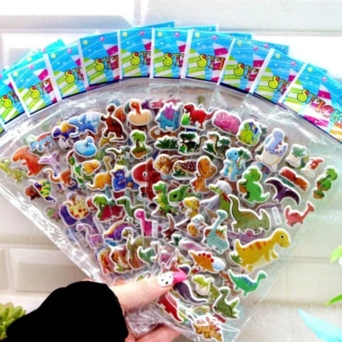 Combo 100+50 Sticker 3D Nổi - Hình Dán Trang Trí Quà Tặng Bé Giá 76.000đ