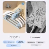 Combo 10/30/50 Móc Treo Quần Áo Trẻ Em Nhựa Chống Trượt Điều Chỉnh Độ Rộng - 29.000đ 2