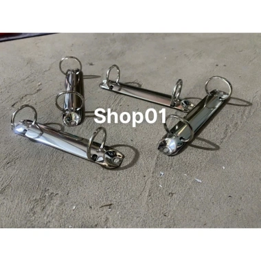 Combo 10c Kẹp Còng Giấy Lỗ 3cm - 2 Nhẫn O, Gáy Sổ Còng, Quảng Cáo, Bầu Cử, 88.888đ 3