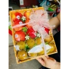 Combo 10c Loại Dày - Khay Giấy Đựng Hoa Quả Size 1kg 3kg 5kg, Hộp Cứng Cáp Giá 45.000