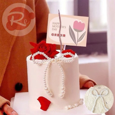 Combo 10c Nơ Ngọc & Nơ Cổ Rượu - Trang trí bánh sinh nhật, kem, giỏ quà tết, bó hoa - Giá ưu đãi 43.500₫ 9 Combo 10c Nơ Ngọc & Nơ Cổ Rượu - Trang trí bánh sinh nhật, kem, giỏ quà tết, bó hoa - Giá ưu đãi 43.500₫ 9