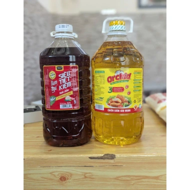 Combo 10L Tiện lợi: 5L Dầu Orchid + 5L Nước Mắm Ngư - Quán ăn, Nhà hàng 1 Combo 10L Tiện lợi: 5L Dầu Orchid + 5L Nước Mắm Ngư - Quán ăn, Nhà hàng 1