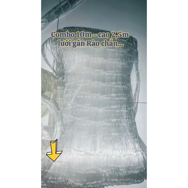 Combo 10m Lưới Gân Rào Kéo - Khổ 2,5m, Đơn Giá 1m, Giá Ưu Đãi 125.000 VNĐ 6 Combo 10m Lưới Gân Rào Kéo - Khổ 2,5m, Đơn Giá 1m, Giá Ưu Đãi 125.000 VNĐ 6