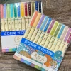 Combo 12 Bút Calligraphy Brush Soft Pastel Lalunavn A71 Giá 200k Bullet Journal 2