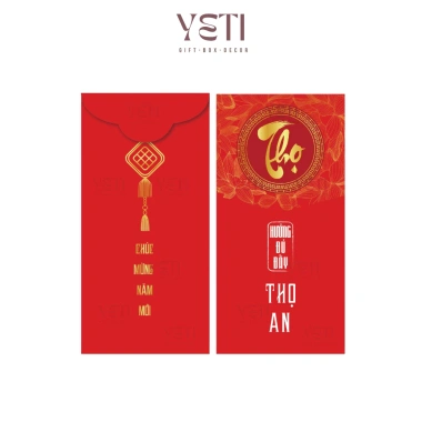 Combo 12 cái Lì Xì Phúc Lộc Thọ Tết Bính Ngọ 2.026 OP150 - Cán Màng Mờ Sang Trọng, Giá chỉ 15.000