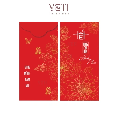 Combo 12 cái Lì Xì Phúc Lộc Thọ Tết Bính Ngọ 2.026 OP150 - Cán Màng Mờ Sang Trọng, Giá chỉ 15.000
