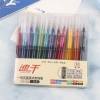 Combo 12 cây bút mực gel ngòi 0.5mm nhanh khô, 12 màu sắc, giá chỉ 26.800₫ 7