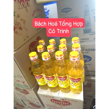 Combo 12 Chai Dầu Ăn Happi Koki 400ml - Giá chỉ 265.000đ, giảm tới 20%