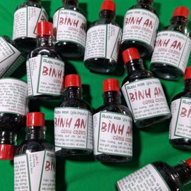 Combo 12 chai Dầu Xoa Bóp Binh An 30ml - Giảm đau xương khớp, Thư giãn, Giá ưu đãi 300.000đ