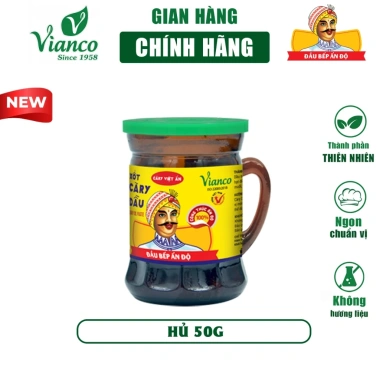 Combo 12 gói gia vị Cà Ri Vianco 10g-25g-50g - Ông Già Ấn Độ, giảm giá 66.000đ