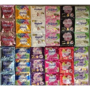 Combo 12 Gói Xả Dây Hygiene - Nước Xả Thơm Lâu, Hàng Bao Thơm, Giá 30.000₫ Tiết kiệm 9