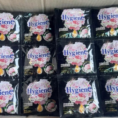 Combo 12 Gói Xả Dây Hygiene - Nước Xả Thơm Lâu, Hàng Bao Thơm, Giá 30.000₫ Tiết kiệm 10