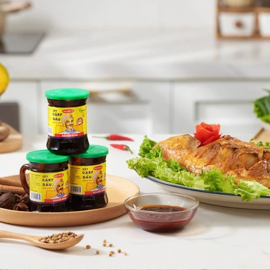 Combo 12 hủ xốt dầu nấu Cà Ri Vianco 50g - Ông Già Ấn Độ Gia Vị, chỉ 174.000đ