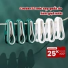 Combo 12 móc kẹp đa năng Milana dạng giọt nước liền khối - Chống trơn trượt, kẹp quần áo, phơi đồ, giá ưu đãi 51.000 VND