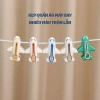 Combo 12 móc kẹp đa năng Milana dạng giọt nước liền khối - Chống trơn trượt, kẹp quần áo, phơi đồ, giá ưu đãi 51.000 VND 2
