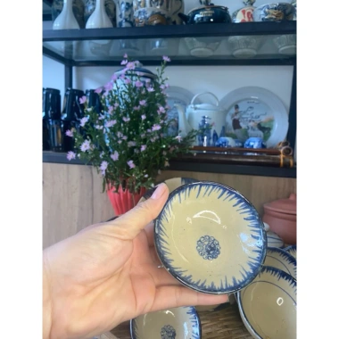 Combo 12 món Chén đĩa nam bộ cổ xưa Gốm Chỉ Xanh size 11,5 cm – Gốm Lái Thiêu, giá chỉ 230 000 VND 4 Combo 12 món Chén đĩa nam bộ cổ xưa Gốm Chỉ Xanh size 11,5 cm – Gốm Lái Thiêu, giá chỉ 230 000 VND 4