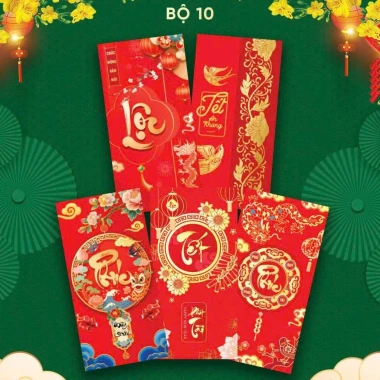 Combo 120 Bao Lixi + 60 Tết 2.026 - Bộ sưu tập đa mẫu thiết kế độc đáo, giá 35.000 VND 6