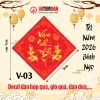 Combo 120 tem Tết Vinh Liên 5x5cm - Dán lọ hạt, giỏ quà, dưa, bánh chưng - Đỏ vuông - 58.200đ 4