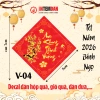 Combo 120 tem Tết Vinh Liên 5x5cm - Dán lọ hạt, giỏ quà, dưa, bánh chưng - Đỏ vuông - 58.200đ 5