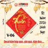Combo 120 tem Tết Vinh Liên 5x5cm - Dán lọ hạt, giỏ quà, dưa, bánh chưng - Đỏ vuông - 58.200đ 7