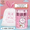 Combo 120 Túi Đựng Rác Dây Kéo Siêu Dày – Môi Trường Tự Phân Hủy Giá 51.000 VND