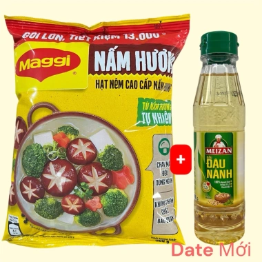 Combo 12/6 Bịch Hạt Nêm Maggi Nấm Hương 800g + Dầu Ăn Simply 400ml - Giá Ưu Đãi 625k (Mới) 3