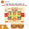 Combo 13 - 11 hộp Yến Sào Thiên Hoàng 18% + 2 hộp Đông Trùng Hạ Thảo 20% - Giá ưu đãi 1,699,000₫