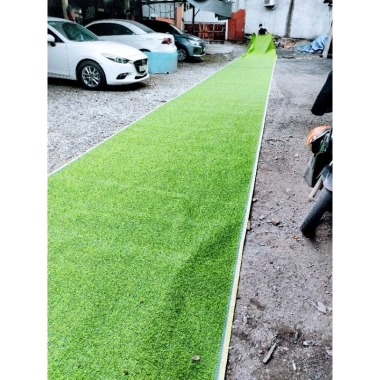 Combo 14m² Thảm Cỏ Nhân Tạo Sợi Kim 2cm Đế Bạt Đen Không Bụi - Giá 630.000 VNĐ
