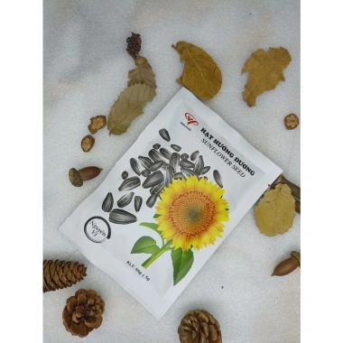 Combo 15 gói Hướng dương vị dừa Nguyên vị 50g - Giảm giá 18% chỉ 71.850₫ 5 Combo 15 gói Hướng dương vị dừa Nguyên vị 50g - Giảm giá 18% chỉ 71.850₫ 5