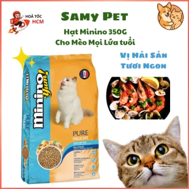 Combo 15 Gói MININO Hải Sản 350g – Thức ăn mèo mọi lứa tuổi, giao 21H, giá 170.000₫