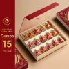 Combo 15 hũ yến sào chưng sẵn Ngự Cung Yến - Quà sức khỏe cho bố mẹ, giá ưu đãi