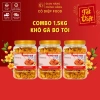 Combo 1.5KG Khô Gà Lá Chanh & Bơ Tỏi Loại 1 - Cô Diệp Food, Đầy Đủ Hồ Sơ, Kiểm Nghiệm, Giá 465.000 VND 2