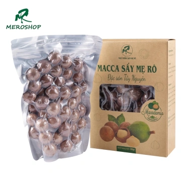 Combo 1.5Kg Macca Đắk Lắk 3 túi Mẹ Rô - Hồ sơ công bố, xuất hoá đơn, giá ưu đãi 410.000₫