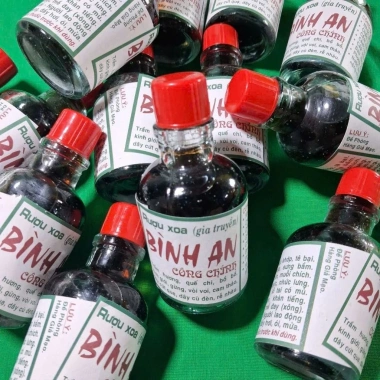 Combo 18 chai Dầu Xoa Bóp Bình An 30ml Hỗ trợ đau nhức xương khớp, bong gân