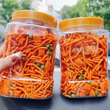 Combo 1KG 2 Hủ Bim Que Tăm Đậu Hà Lan 500gr Ăn Vặt Giá 39.000 Như Bình Shop