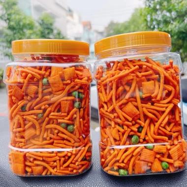 Combo 1KG 2 Hủ Bim Que Tăm Đậu Hà Lan 500gr Ăn Vặt Giá 39.000 Như Bình Shop