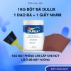 Combo 1Kg bột bả, dao bả, giấy nhám - Vệ sinh bề mặt tường, sạch nhanh, giá ưu đãi 38.999 VND