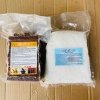 Combo 1kg Đường Mía Thô + 1kg Muối Biển Thô Tự Nhiên Không Hoá Chất - Giá 75.000