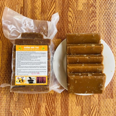 Combo 1kg Đường Mía Thô + 1kg Muối Biển Thô Tự Nhiên Không Hoá Chất - Giá 75.000