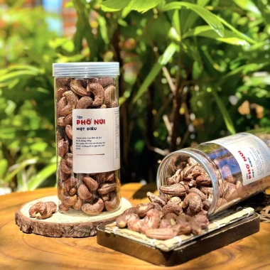 Combo 1kg Hạt Điều Rang Muối 2 túi giá ưu đãi 355.000đ - Tiệm Phố Núi 2