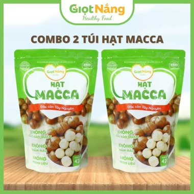 Combo 1kg Hạt Macca Nứt Vỏ Đắk Lắk Cả Bao Bì Giọt Nắng 278.000₫ 5