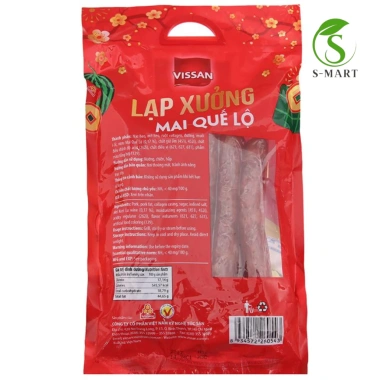 Combo 1kg Lạp Xưởng Mai Quế Lộ Vissan 2 Túi 500g – Quà Biếu Đậm Đà Vị Tết Giá 280.000 (Giảm 20%)