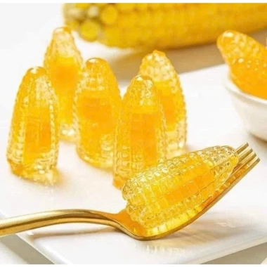 Combo 1kg Siêu Rẻ Kẹo Dẻo Bắp Ngô Sắc Màu Phủ Đường Nhân Siro Chảy - Chỉ 35.999 VND