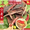 Combo 1KG Thịt Trâu Gác Bếp + Thịt Heo Gác Bếp Ngon Chuẩn Mường Then kèm Chăn Chéo