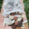 Combo 1kg Túi Lọc Ngân Kéo 5 Loại: Sứ Nhẫn Đỏ, Sứ Trắng, San Hô, Nham Thạch, Đá Lông Vũ - Giá 30.800₫ 6